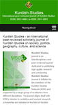 Mobile Screenshot of kurdishstudies.net